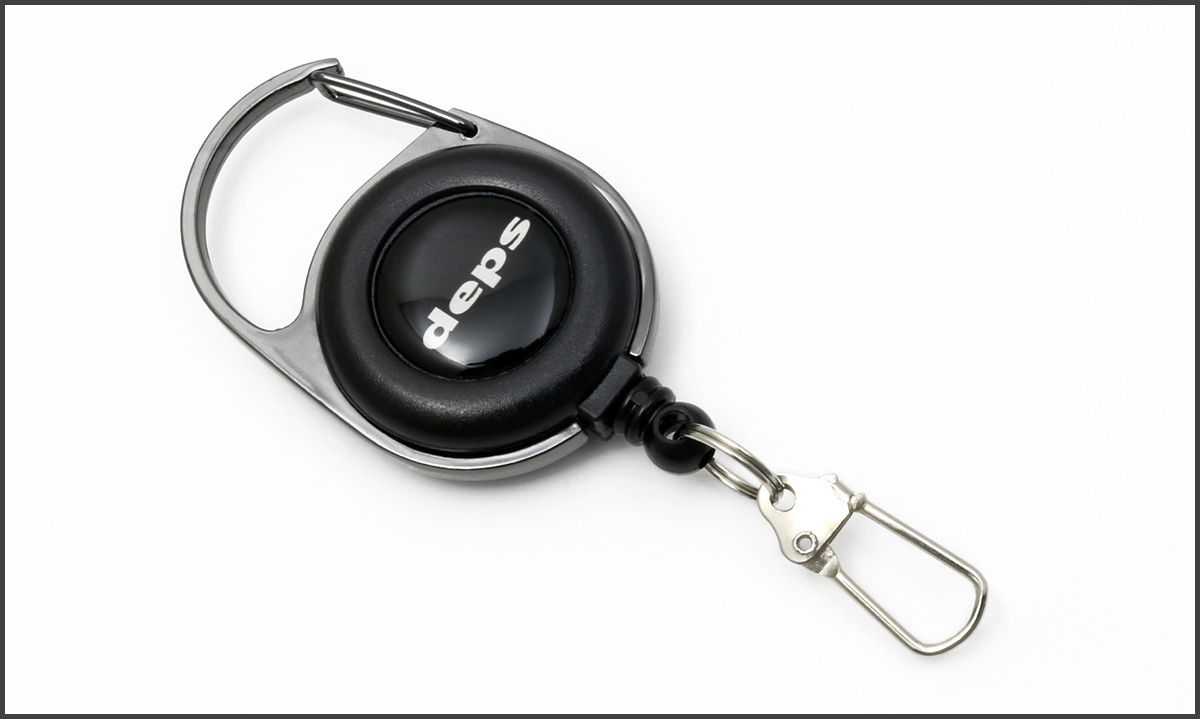 depsカラビナピンオンリール